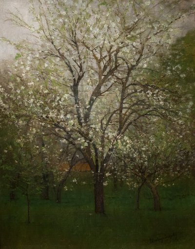 Blossoming Spring by Laszlo Mednyanszky
